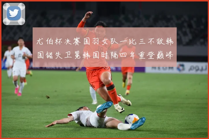 尤伯杯决赛国羽女队一比三不敌韩国错失卫冕韩国时隔四年重登巅峰成长观察：最新赛事动态与深度分析